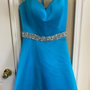 Ashley Lauren Strapless Cocktail 0